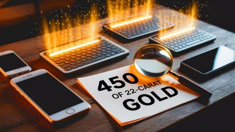 « 450 mg d’or 22 carats » : ces déchets électroniques cachent une fortune que vous laissez filer sans le savoir