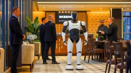 « Aussi intelligent qu’un maître d’hôtel » : ce robot humanoïde révolutionnaire de KEENON s’impose dans l’industrie hôtelière et change la donne