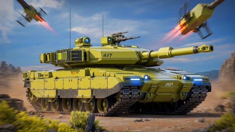 AbramsX : le char du futur ? Des drones kamikazes en éclaireurs pour pulvériser l’ennemi à 5 km
