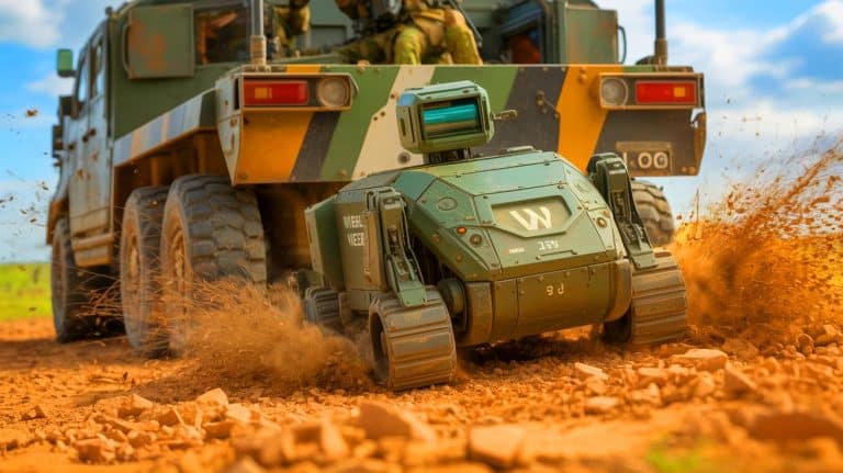 « Il déterre les mines sans trembler » : le robot Weevil testé par l’armée britannique révolutionne le déminage des véhicules blindés