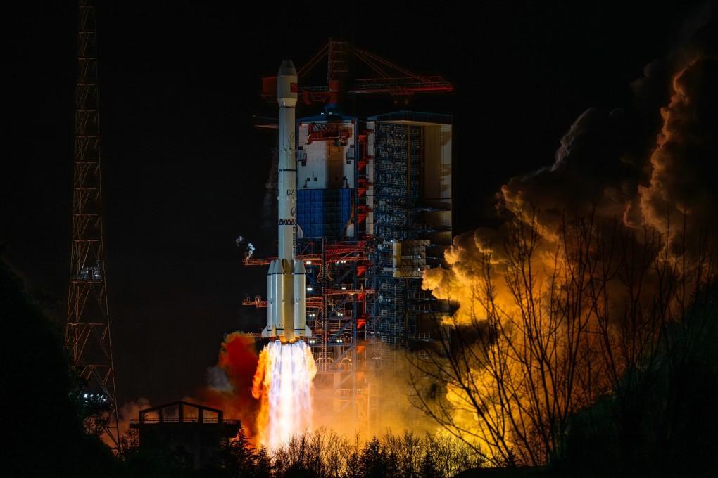 Le satellite Shijian-25 a été mis en orbite en janvier. Photo : Xinhua