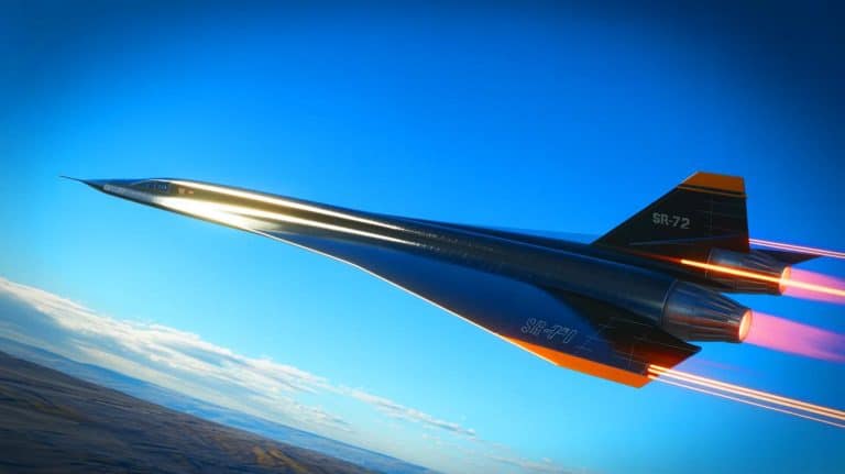 La Chine stupéfaite et en état d&rsquo;alerte face à cet avion SR-72 hypersonique américain volant à plus de 6000 km/h dès 2025, provoquant choc et panique à Pékin