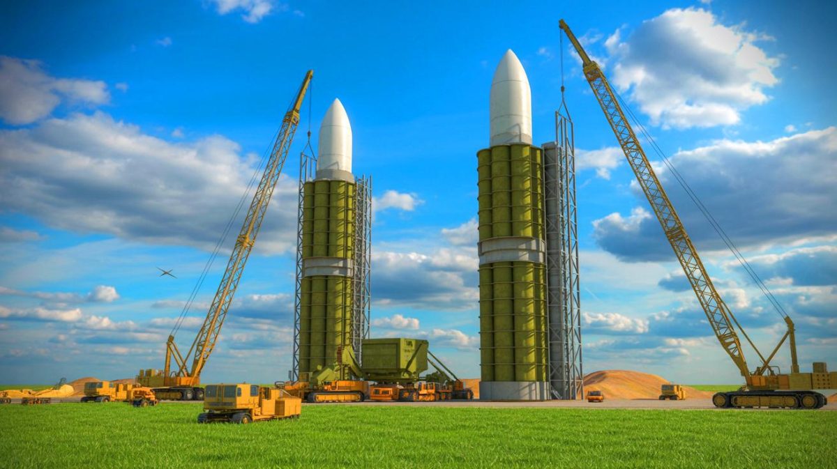 Illustration de missiles balistiques intercontinentaux Sentinel dans des silos modernes (création par IA, non réaliste). Crédit : Ideogram