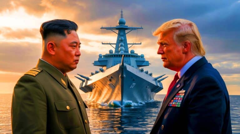 Trump choqué par l’attitude de Kim Jong-un : une scène inattendue lors de l’inauguration du navire nord-coréen