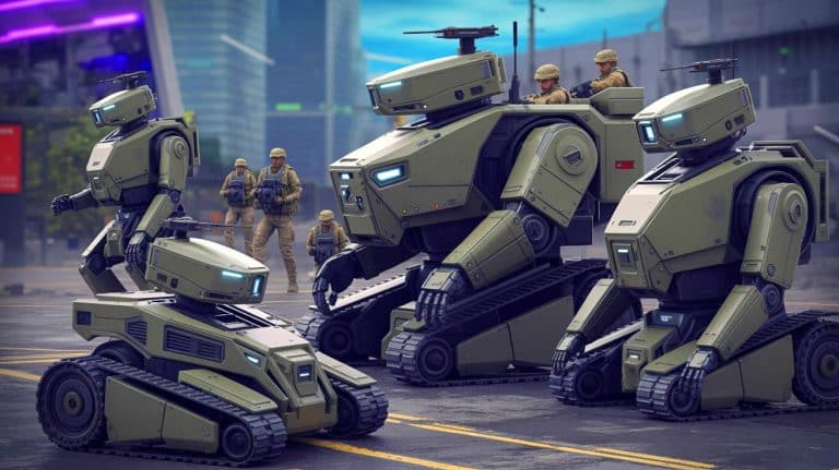 La menace robotisée : comment le projet DROIDE de la DGA va transformer l&rsquo;armée de Terre avec ces nouveaux robots terrestres ultra-performants