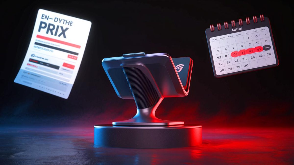 Illustration de la ROG Xbox Ally, une console portable innovante. Image réalisée par IA.