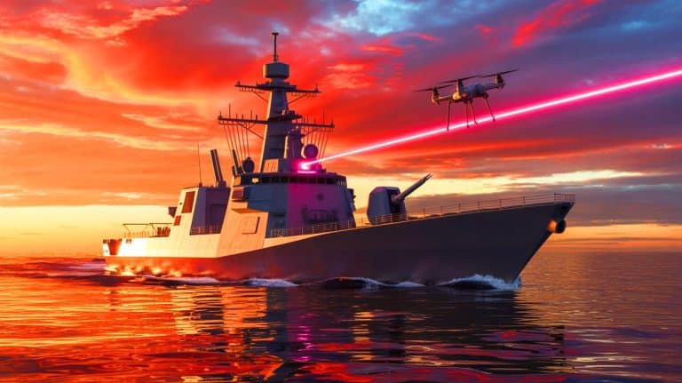 « Ça va griller » : le laser HELIOS de l&rsquo;US Navy pulvérise les drones ennemis à plus de huit kilomètres, une technologie redoutable et terrifiante dévoilée