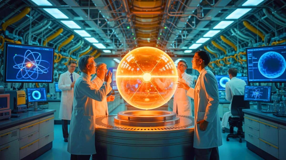 Illustration de la transmutation accidentelle du plomb en or par des physiciens du CERN.