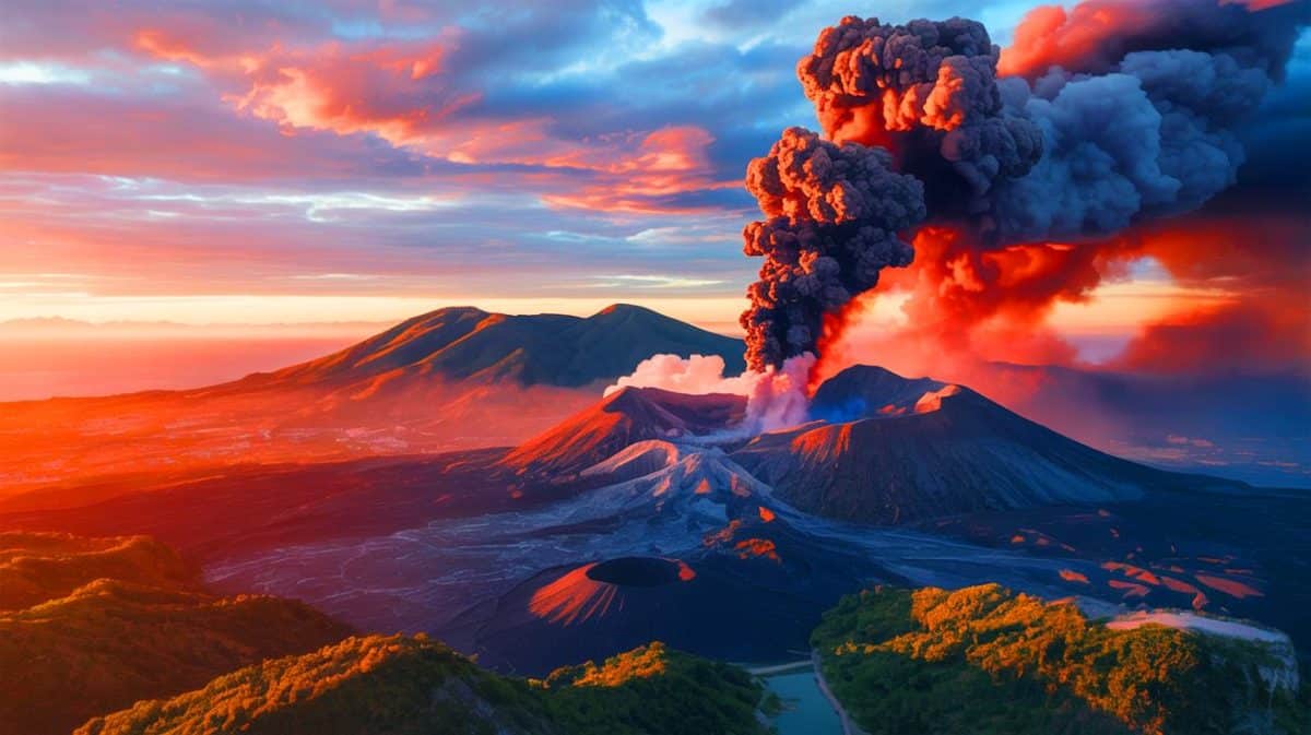 « Il pourrait plonger la planète dans le chaos » : le supervolcan des Champs Phlégréens inquiète gravement les scientifiques et menace l’Europe entière Illustration de l'activité accrue du supervolcan des Champs Phlégréens près de Naples.
