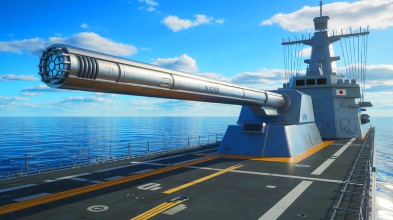 Un bond technologique saisissant : un railgun installé sur un navire de guerre japonais dévoilé dans des images inédites qui bouleversent l&rsquo;équilibre militaire asiatique