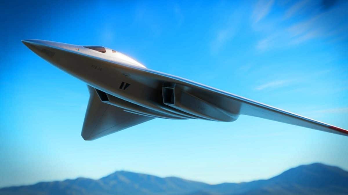 Un gigantesque avion furtif en aile volante photographié au-dessus de la Chine renverse l’équilibre stratégique et affole les observateurs Illustration de l'avion de type "aile volante" furtif photographié en vol en Chine.