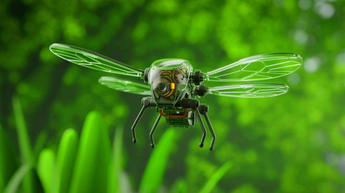 « Une menace volante de la taille d’un insecte » : les États-Unis redoutent ce drone espion chinois Illustration de la conception d'un drone espion miniature inspiré d'un moustique par des chercheurs chinois.