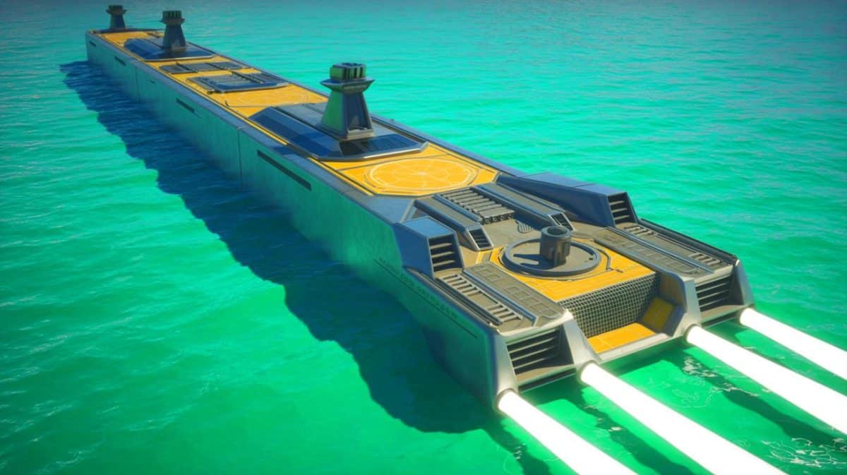 « Ces puissants navires nucléaires » : l’Occident pourrait naviguer dix ans sans ravitaillement, la Chine en alerte rouge Illustration de navires nucléaires révolutionnaires offrant une autonomie énergétique de dix ans.