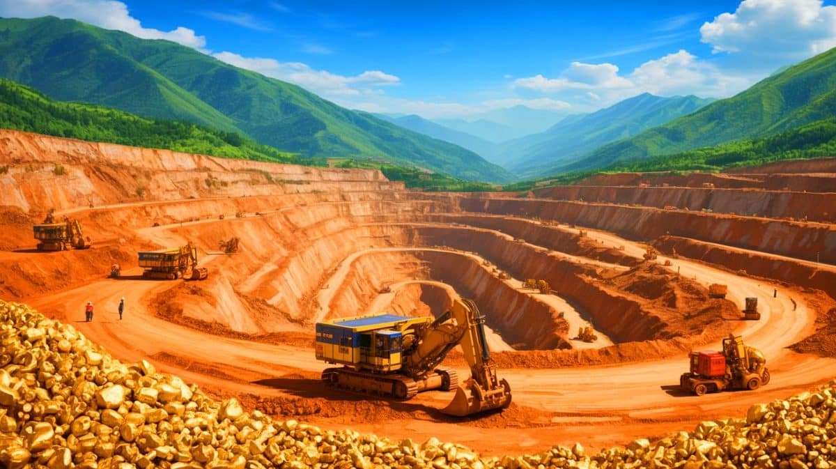 « C’est un choc incroyable » : découverte de 75 milliards d’euros en or déclenche une ruée historique en France Illustration de la découverte d'un gisement d'or supergéant en Chine, évalué à 75 milliards d'euros.