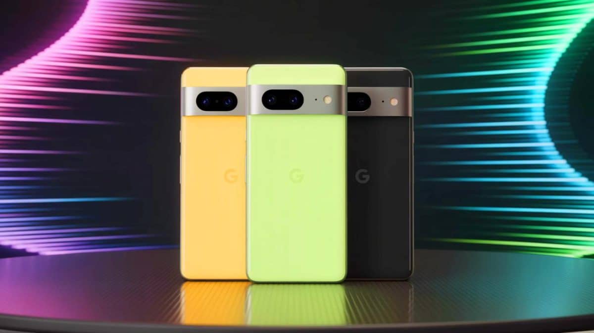 Illustration de la gamme des nouveaux smartphones Pixel 10 de Google intégrant une intelligence artificielle avancée.