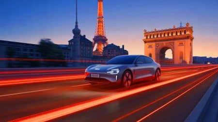 « Incroyable, elle débarque » : la voiture électrique Xiaomi s’apprête à envahir l’Europe dans une course explosive Illustration de l'expansion de Xiaomi sur le marché européen des véhicules électriques.