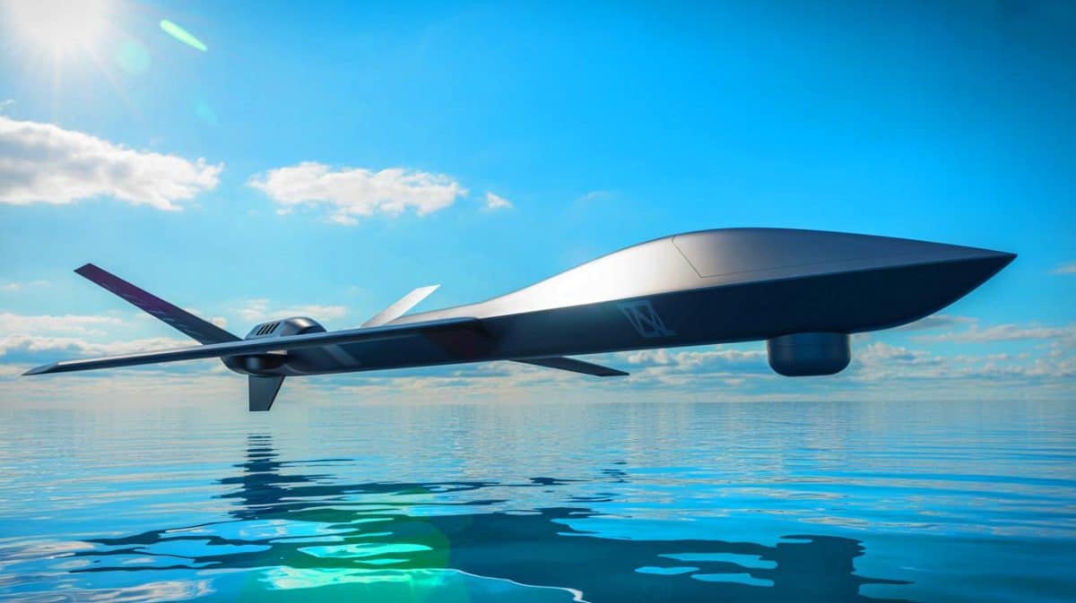 « Ce navire disparaît en mer » : la Chine choque les États-Unis avec un drone furtif de 15 m conçu pour le combat naval Illustration de l'embarcation autonome chinoise avec des technologies furtives avancées.
