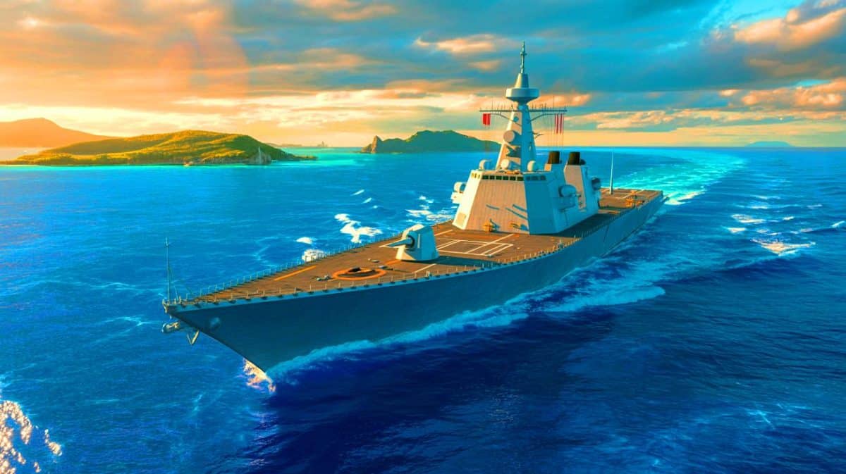 « Nous dominerons ces mers » : Pékin déploie le destroyer Type 055, accusé de menacer l’équilibre militaire dans le Pacifique Illustration de la présence des destroyers chinois de type 055 dans le Pacifique Sud.
