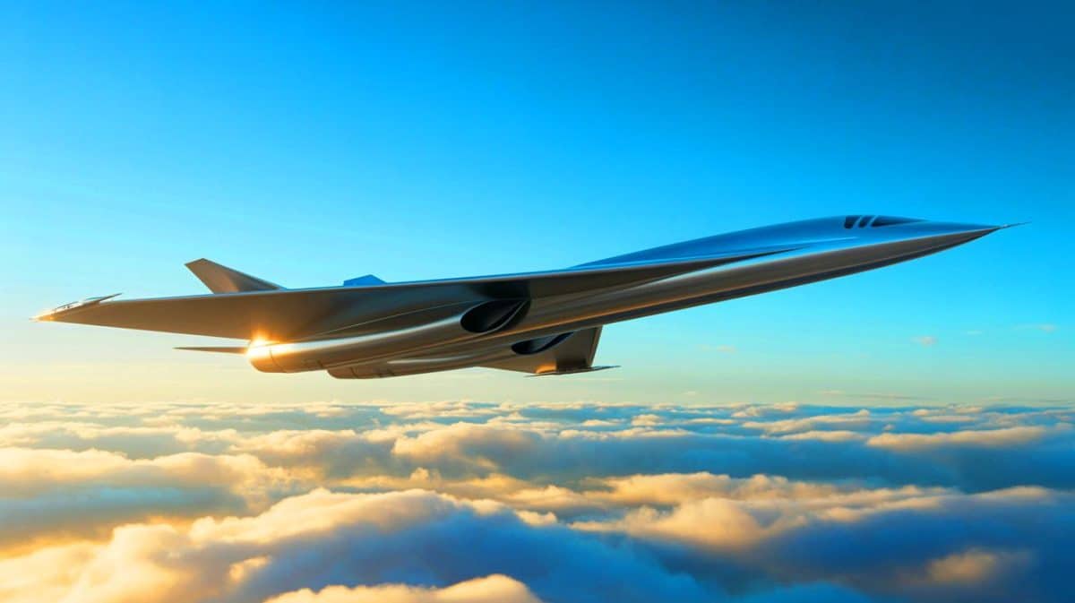 « L’Europe défie les limites » : découvrez Invictus, l’avion hypersonique qui promet de bouleverser le transport aérien mondial Illustration de l'avion hypersonique européen Invictus en développement par l'Agence spatiale européenne.