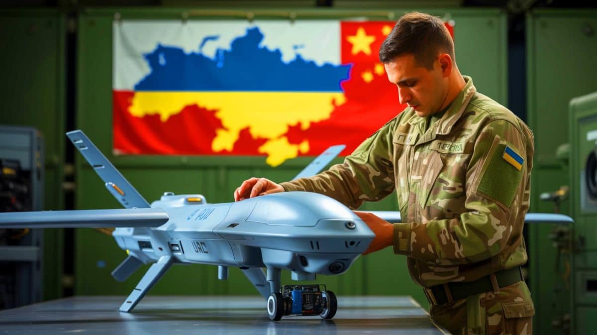 « On nous a trompés » : en démontant un drone russe, l’Ukraine accuse la Chine d’alimenter secrètement l’effort militaire de Moscou Illustration de la coopération technologique entre la Russie et la Chine à travers des drones composés de pièces chinoises.
