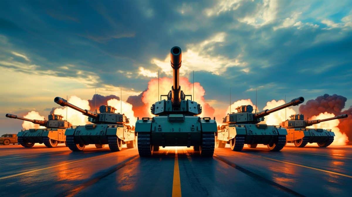 Pour les experts, « ces 5 tanks dominent le champ de bataille » : puissance de feu et rapidité font d’eux des machines redoutables Illustration de la puissance et de l'innovation des chars de combat modernes.