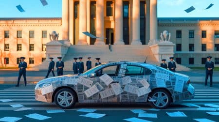 Un automobiliste accumule 72 amendes pour 10 000 € mais la justice explose la sanction et ridiculise l’administration impuissante Illustration de l'annulation des 72 amendes pour excès de vitesse suite à la découverte d'un radar non homologué.