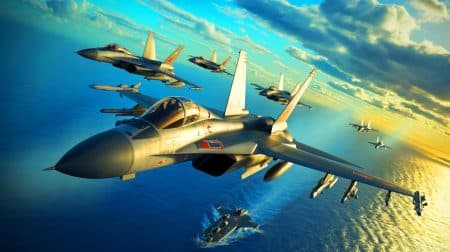 « Les États-Unis directement visés » : drones de combat, satellites tueurs et missiles balistiques chinois inquiètent le Pentagone Illustration de la montée en puissance militaire de la Chine face aux États-Unis dans la région indo-pacifique.