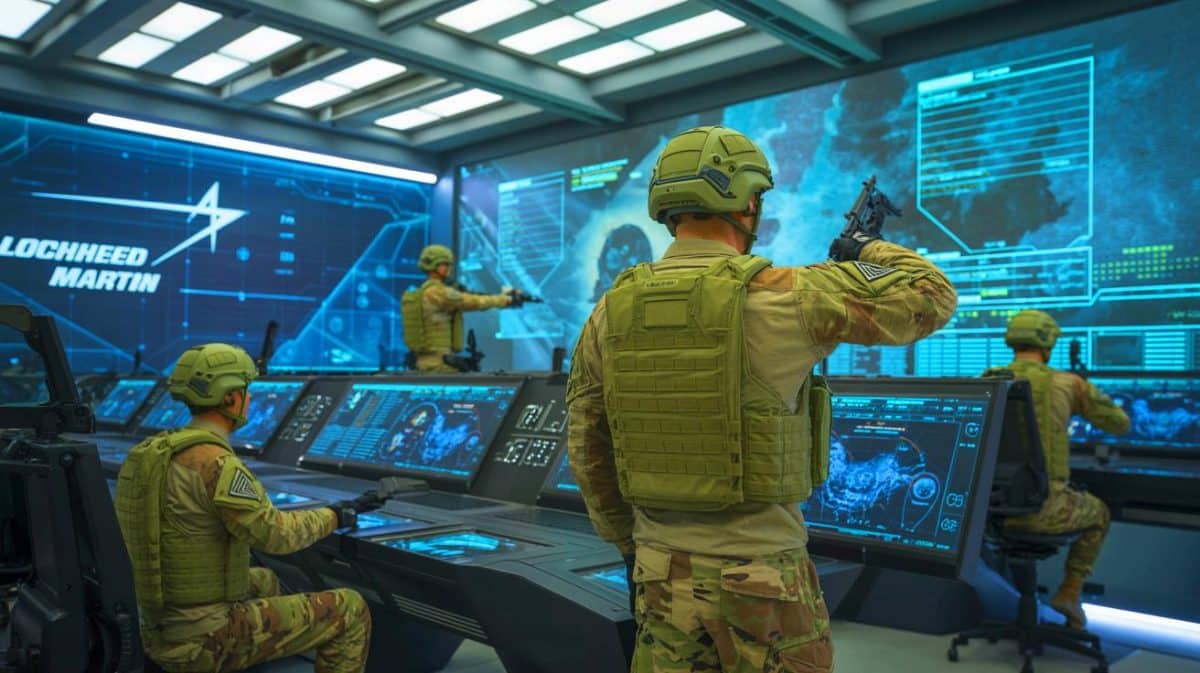« L’armée dénonce une fuite dangereuse » : Lockheed accusé de manipuler les données sensibles du futur réseau NGC2 américain Illustration de l'intégration technologique avancée dans le projet NGC2 pour l'armée américaine.