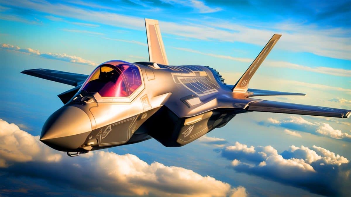Illustration de l'évolution du programme de modernisation F-35 Block 4 et ses défis technologiques.