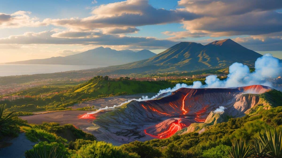 Ce supervolcan européen réveille la peur des scientifiques et plonge 3,5 millions d’habitants dans une angoisse explosive Illustration de l'activité croissante du supervolcan des Campi Flegrei sous Naples.