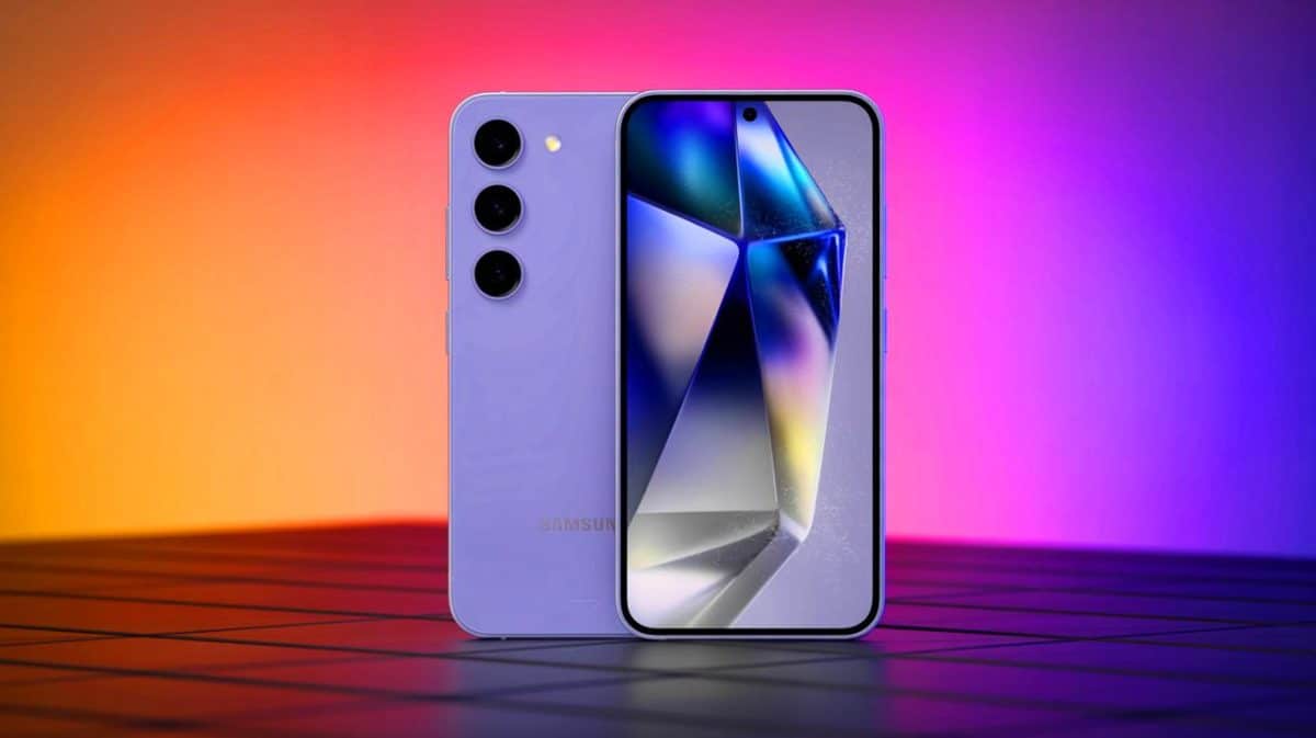 Illustration de la comparaison des caractéristiques du Galaxy S25 FE face aux modèles S25 et S25+.