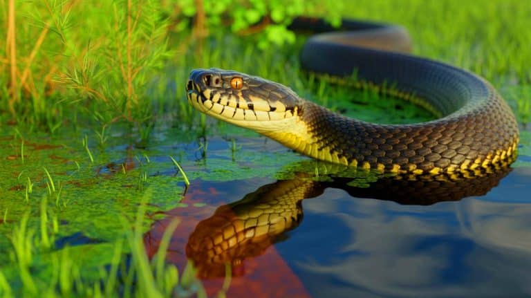 « Le serpent d’eau le plus redouté du sud-est américain » : le cottonmouth venimeux fascine autant qu’il effraie