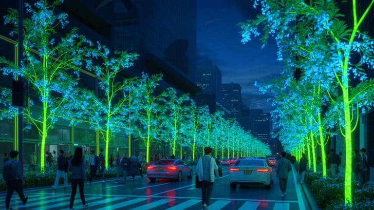 « Pékin nous impose ses arbres » : des urbanistes accusent la Chine d’utiliser l’éclairage bioluminescent comme outil d’influence