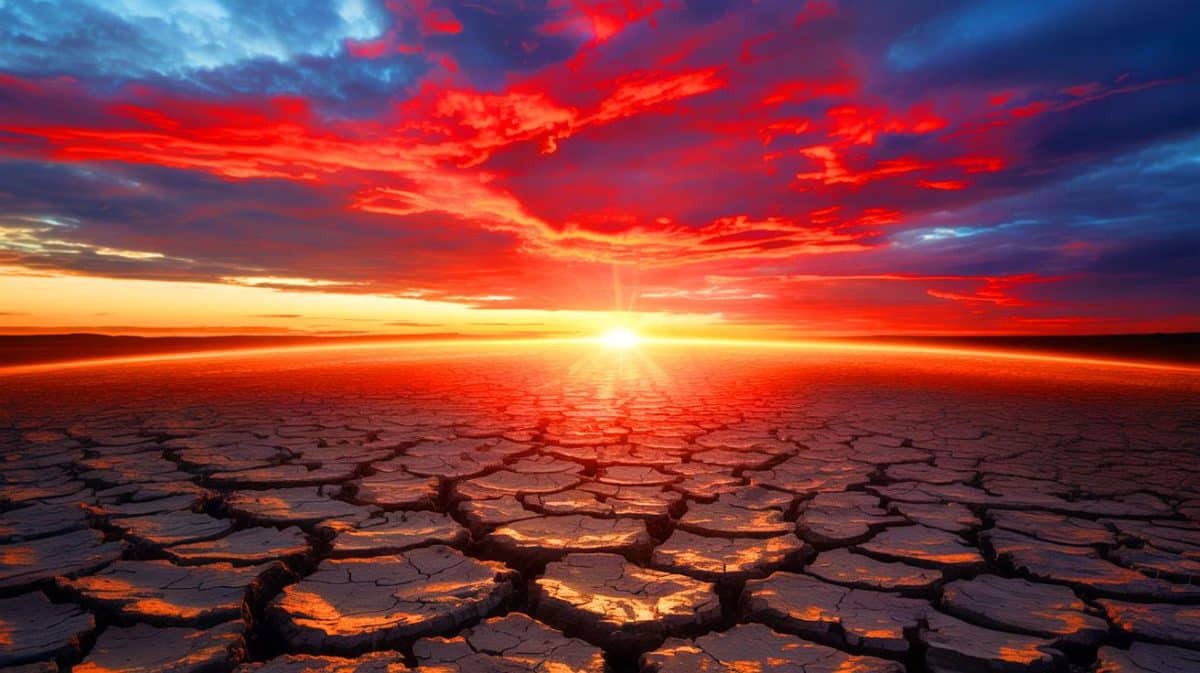 « La date de la fin de la Terre selon les chercheurs » : ce que dit la science sur l’avenir de notre planète Illustration de l'évolution du soleil menaçant la survie de la Terre.