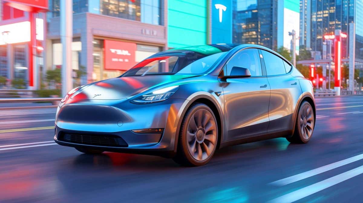 « Un modèle que l’Europe n’aura pas » : Tesla sort en Chine le Model Y L, nouvelle étape clé de sa stratégie mondiale Illustration de la version allongée du Model Y L de Tesla réservée au marché chinois.