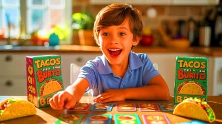 « Je suis devenu millionnaire grâce à mon jeu » : l’incroyable succès d’un enfant prodige de 7 ans qui inspire Illustration de la création du jeu de cartes par Alex Butler, devenu un succès mondial.