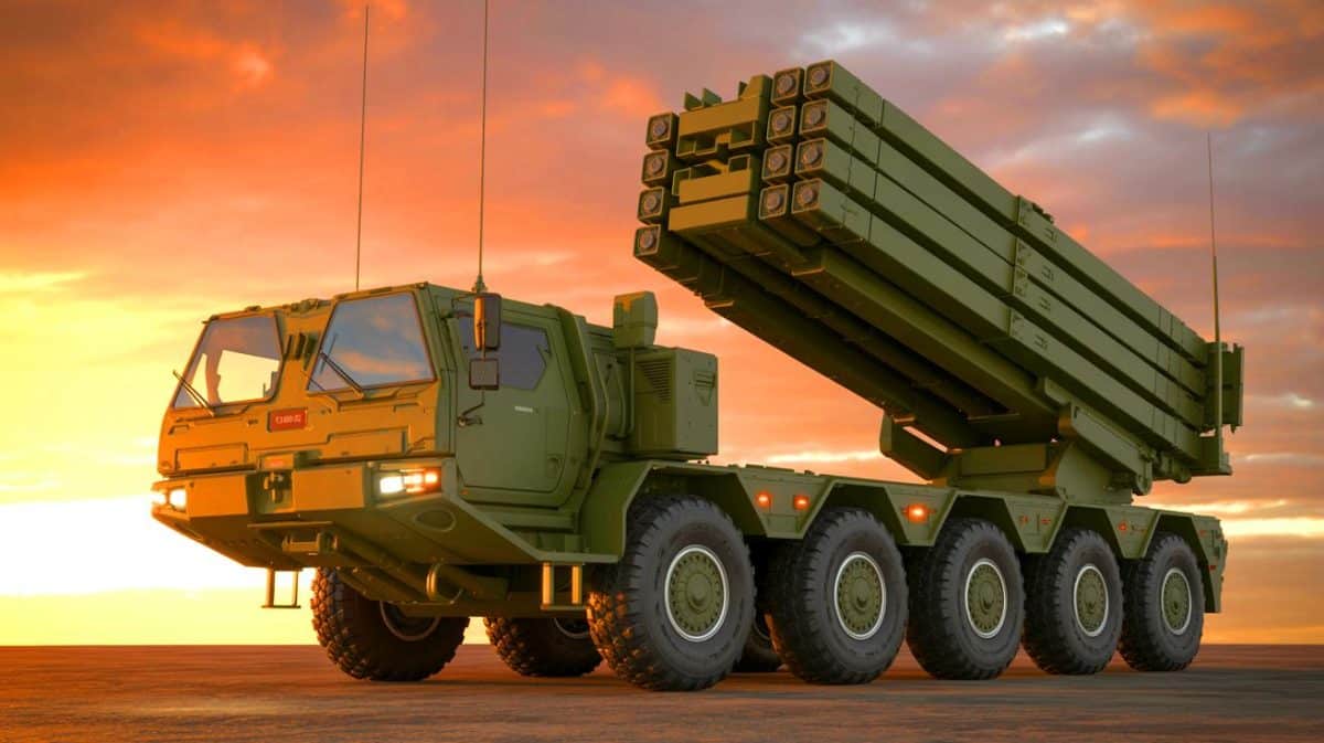 Cette arme chinoise visant le système Himars américain déclenche une escalade de pressions militaires et diplomatiques Illustration de la capacité militaire renforcée de la Chine avec le système de lance-roquettes PHL-16.