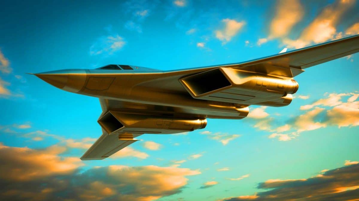 Ce bombardier furtif russe de 2 500 km de portée inquiète déjà les puissances occidentales et relance la course aux armements Illustration de la modernisation des forces aériennes russes avec le projet de bombardier furtif PAK-DA.