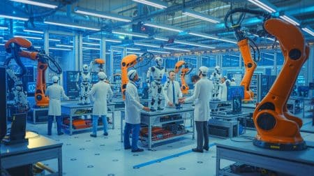 « Course mondiale pour la domination robotique » : l’alliance UBTech–Infini Capital bouleverse l’équilibre de l’industrie technologique Illustration de l'expansion d'UBTech Robotics au Moyen-Orient avec le soutien d'Infini Capital.