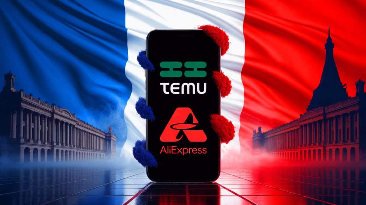 Illustration de la régulation des plateformes asiatiques de commerce en ligne en France.