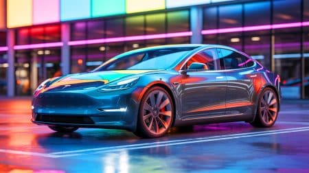 Cette batterie Tesla de 84 kWh menacée de disparition alarme l’industrie automobile et déclenche des accusations d’obsolescence Illustration de l'introduction de la nouvelle batterie de 84 kWh par Tesla sur ses modèles phares.