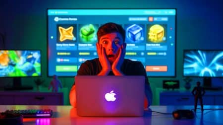 Un joueur Steam redécouvre son compte et y trouve 382 000 euros : une fortune inattendue, “Je n’en crois pas mes yeux” Illustration de la découverte d'une fortune sur un compte Steam grâce à des objets virtuels rares.