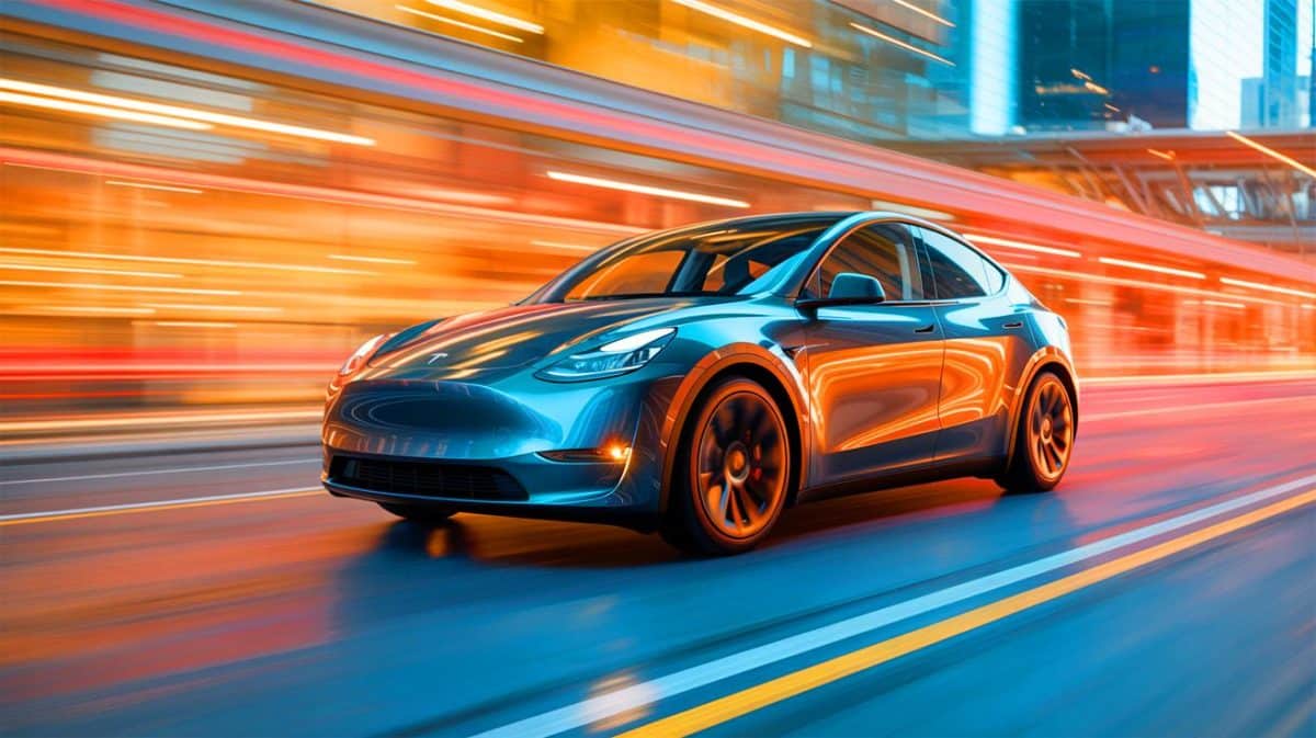 Le nouveau Tesla Model Y Performance cache une fonction de supercar que même la Model 3 Performance n’a pas Illustration de la fonctionnalité launch control sur le Tesla Model Y Performance.