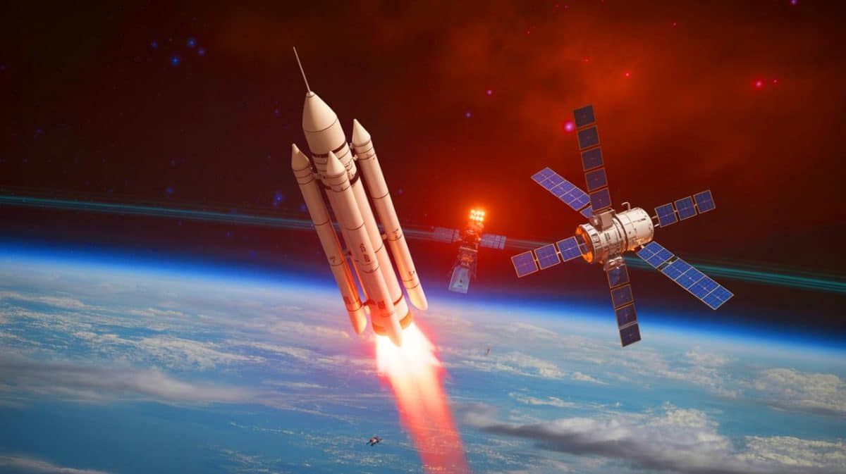 « Une guerre des étoiles se prépare » : le bouclier antimissile Golden Dome inquiète Pékin et alimente la militarisation de l’espace Illustration de la présentation du système de défense antimissile "Golden Dome" par les États-Unis.