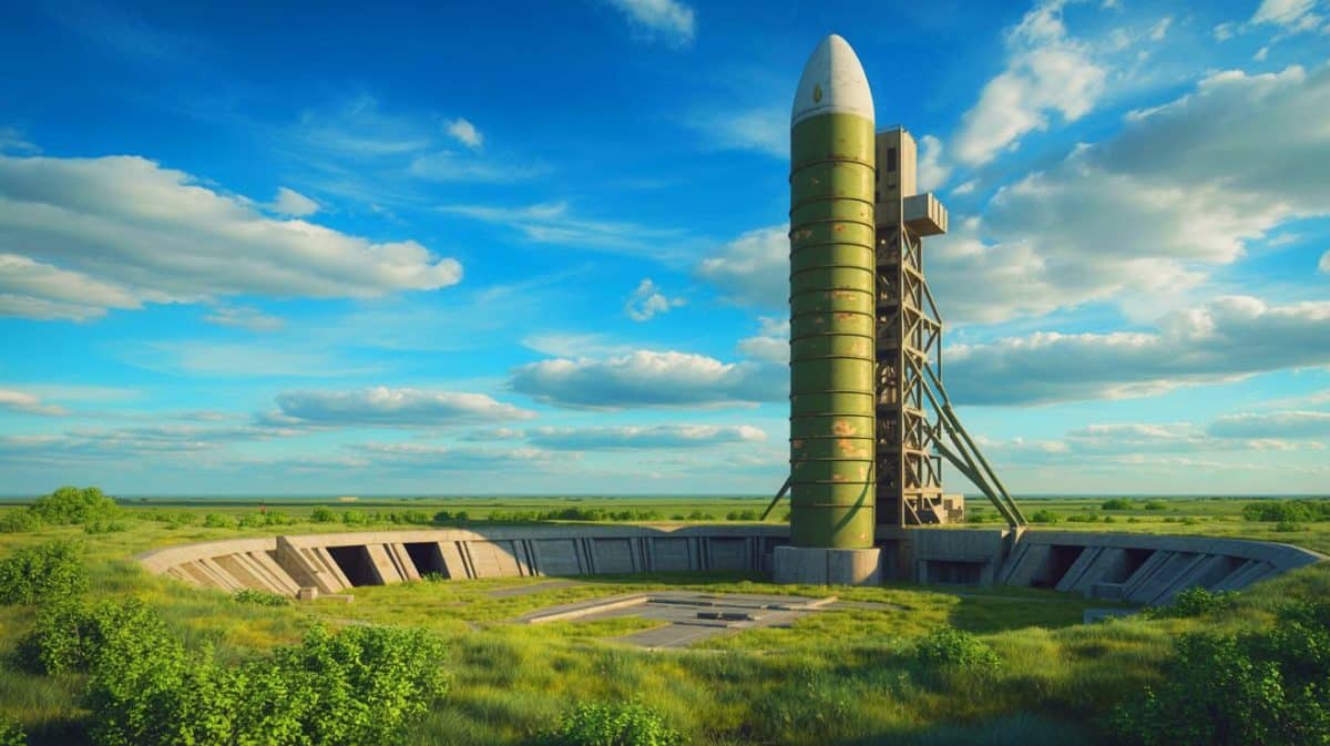 « Une transformation radicale » : l’US Air Force désarme son premier silo Minuteman III, cap sur un avenir incertain Illustration de la mise hors ligne du premier silo Minuteman III dans le cadre de la modernisation nucléaire américaine.