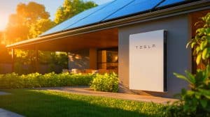 Illustration de la batterie solaire Powerwall 3 de Tesla et son rôle dans l'autonomie énergétique des foyers.