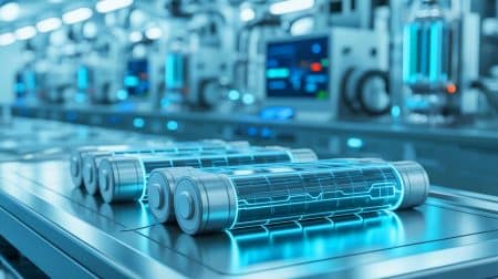 Illustration de batteries au sodium à l'état solide développées pour remplacer les dispositifs énergétiques au lithium.