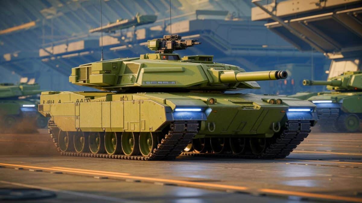 « Un colosse de 63 tonnes conçu après l’Ukraine » : les États-Unis testent un char high-tech pour les guerres futures Illustration de l'évolution technologique du char M1E3 Abrams, conçu pour les conflits modernes.
