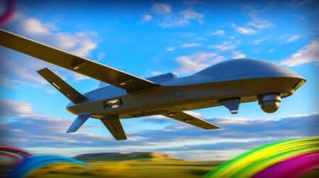 « Des drones semi-autonomes testés en Californie » : le YFQ-44A illustre la course inquiétante aux armes futuristes Illustration de l'avancée technologique des drones de combat semi-autonomes YFQ-44A et YFQ-42A.