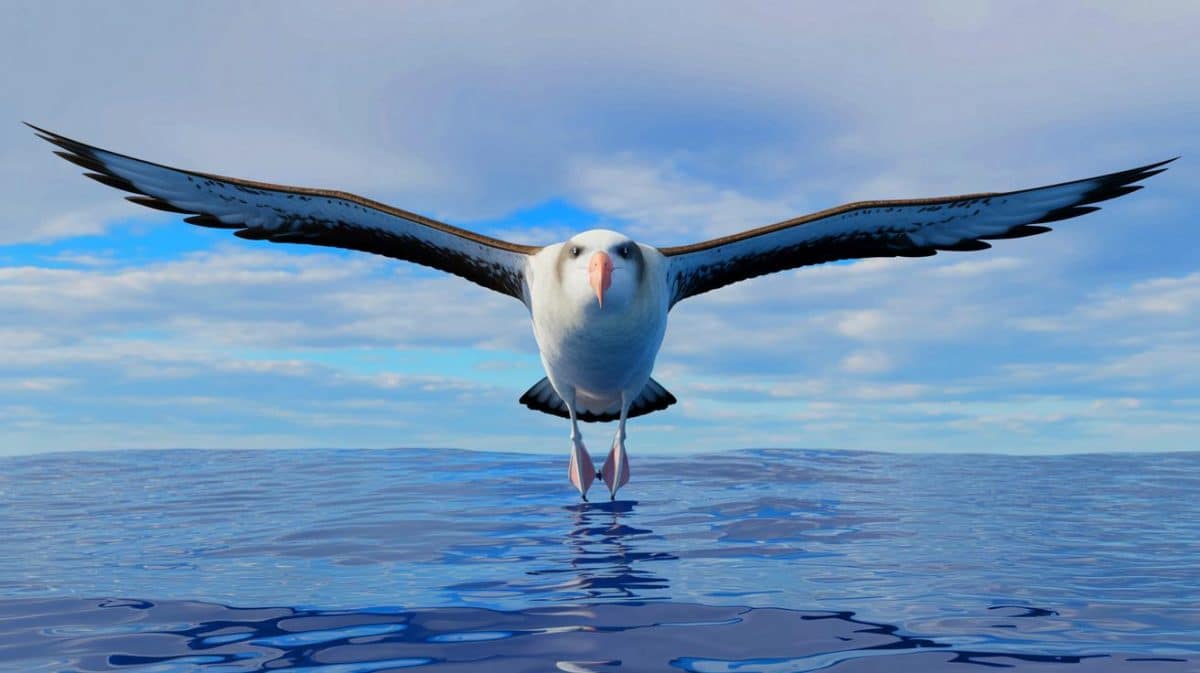 « Des ailes de plus de 3 mètres » : les albatros géants fascinent par leurs vols infinis au-dessus des océans Illustration de certains des plus grands oiseaux de la planète, tels que l'autruche et le marabout.